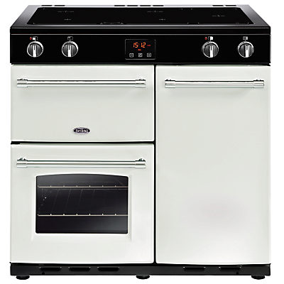 Belling Farmhouse 90EI Electric Induction Range Cooker White Belling Farmhouse 90EI Electric Induction Range Cooker White